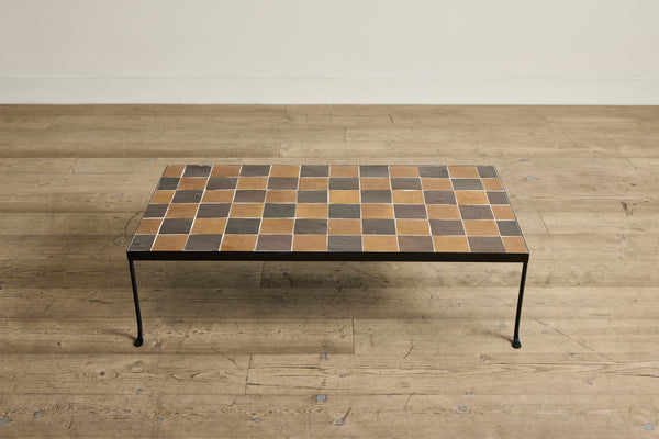 Burnt Sugar & Amber Tile Coffee Table