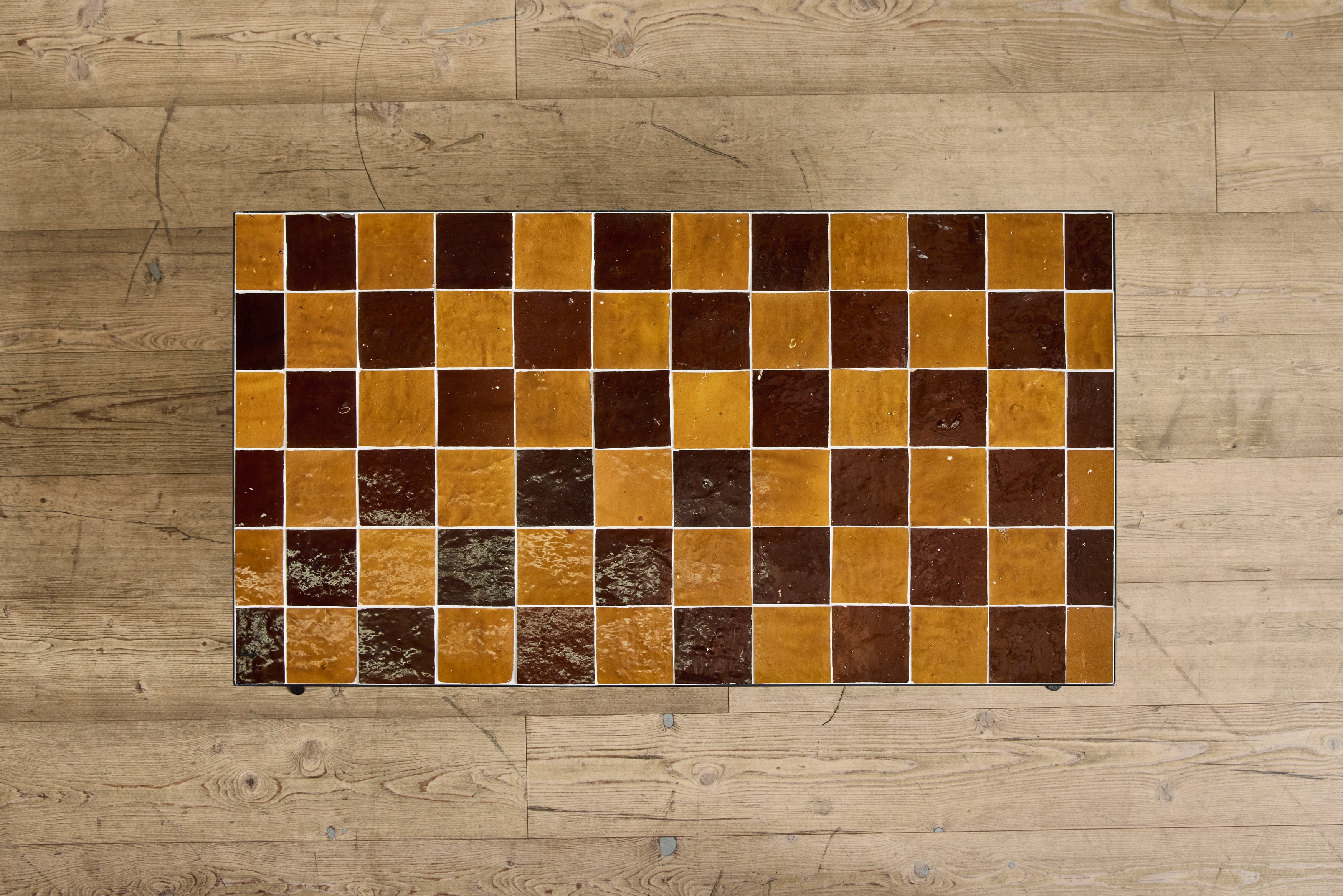 Burnt Sugar & Amber Tile Coffee Table