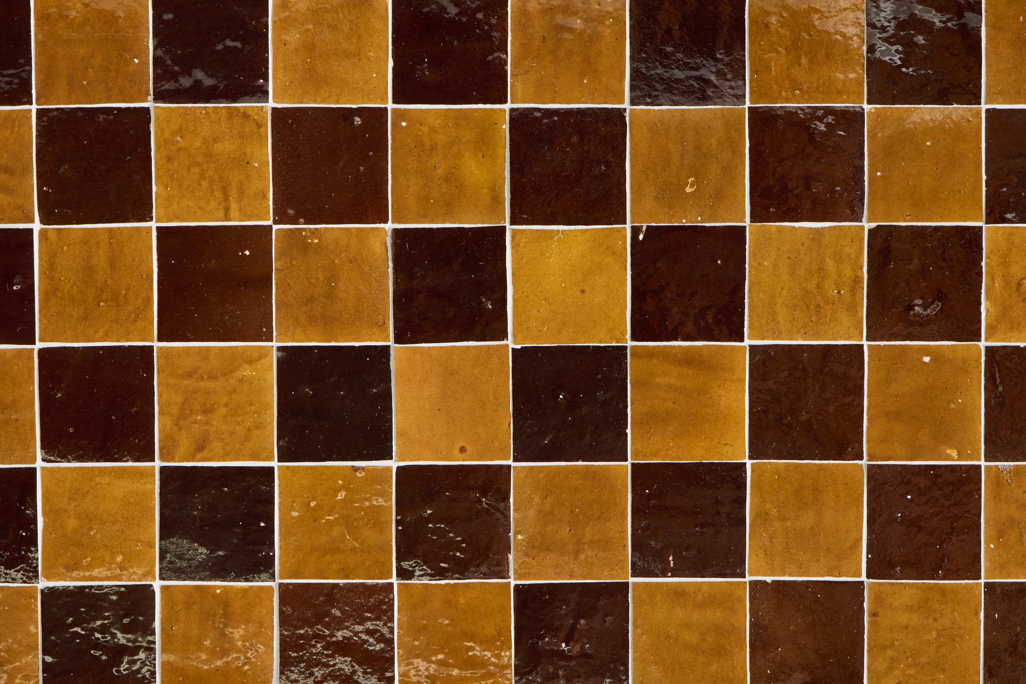 Burnt Sugar & Amber Tile Coffee Table