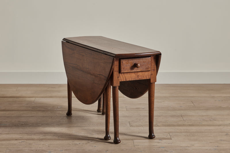 English Oval Drop Leaf Table