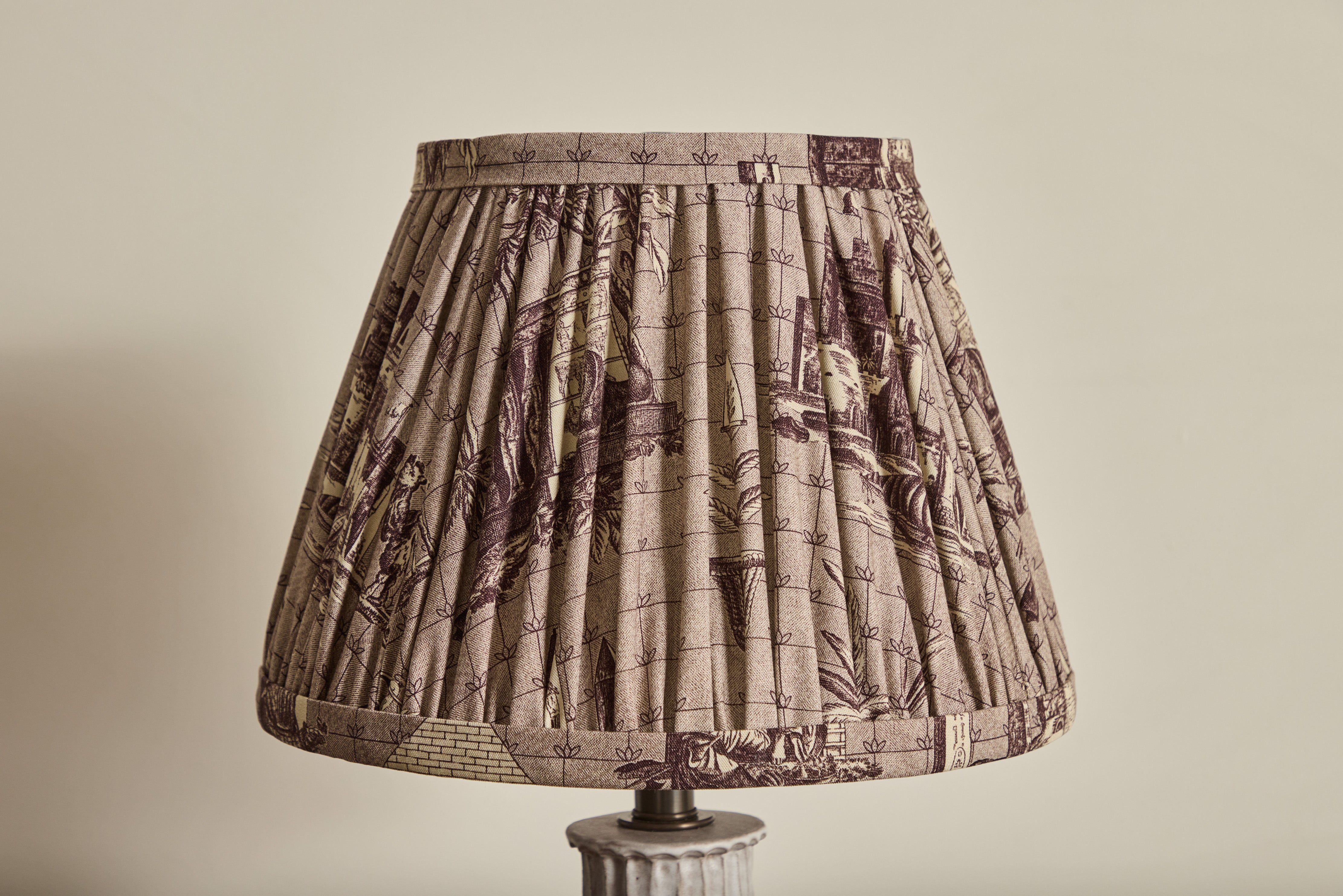 Lampshade In Pierre Frey Monuments D' Egypte (NYC)