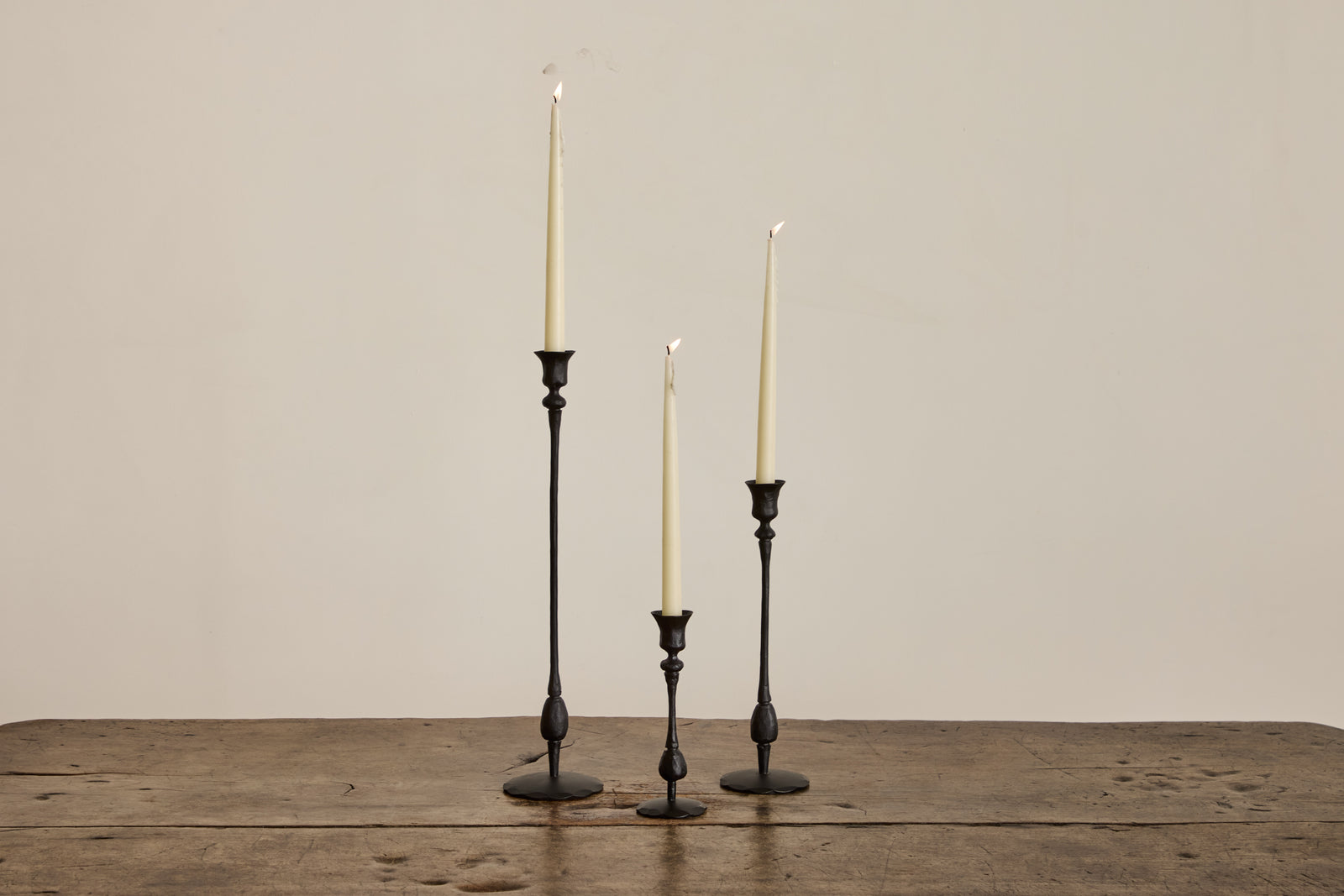Forged Iron Candle Holder (Multiple Sizes) – Nickey Kehoe