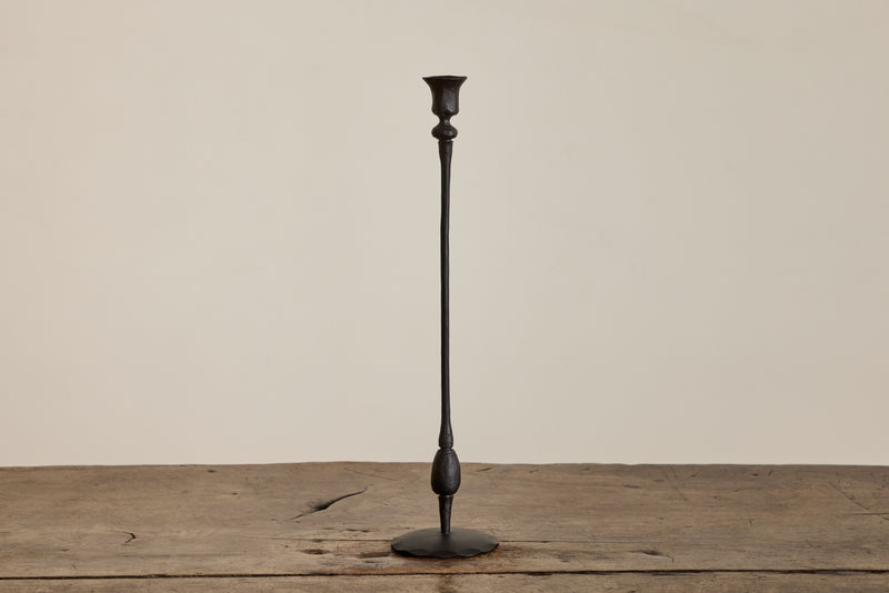 Forged Iron Candle Holder (Multiple Sizes)