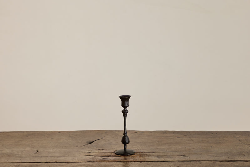 Forged Iron Candle Holder (Multiple Sizes)