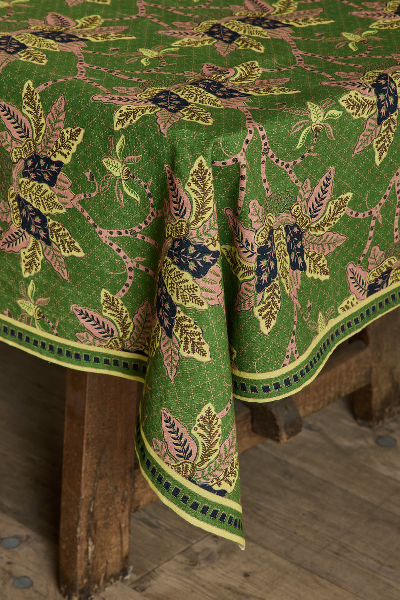 Night Bloom Tablecloth In Canopy