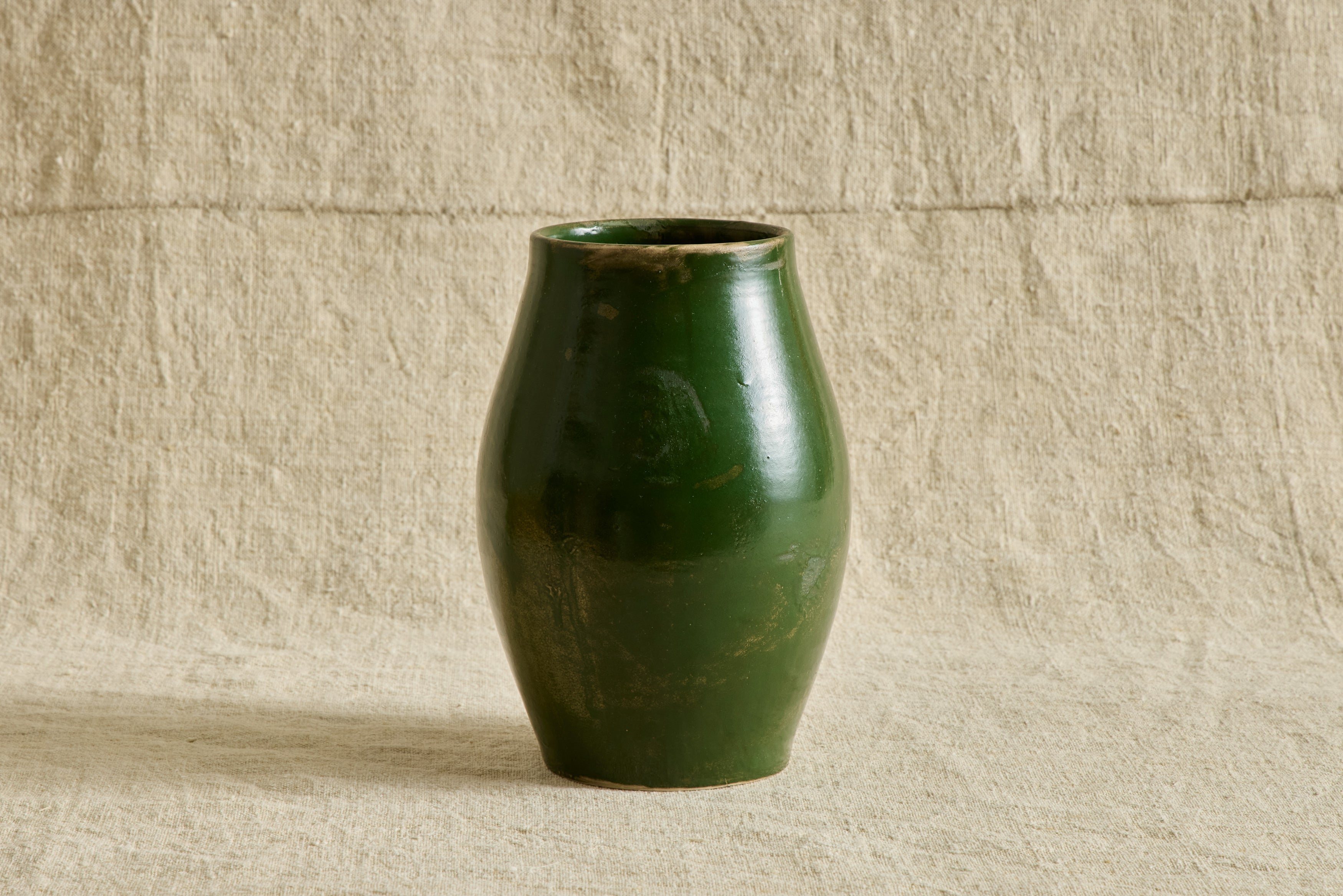 Ceramic Sol Vase, Green