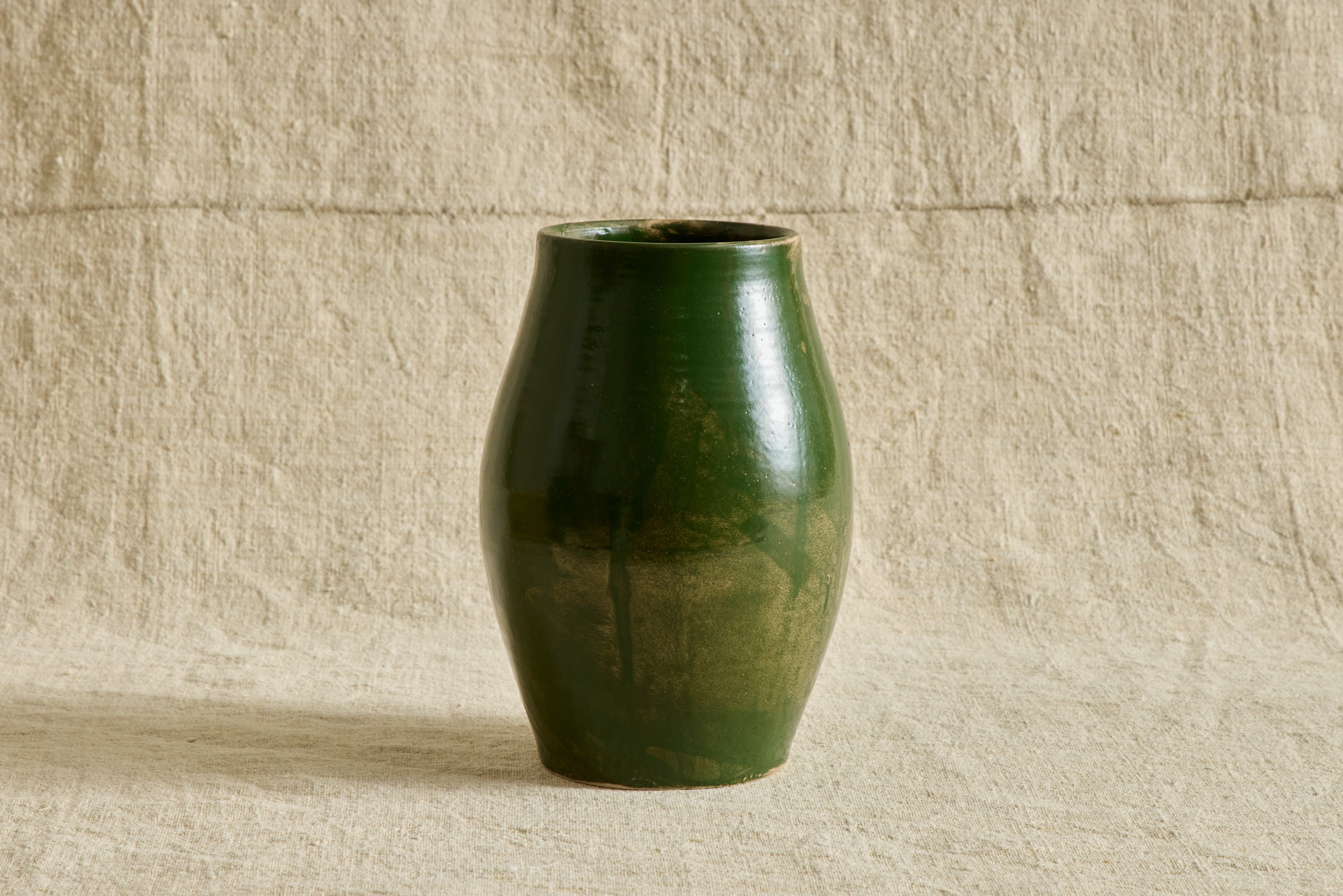 Ceramic Sol Vase, Green