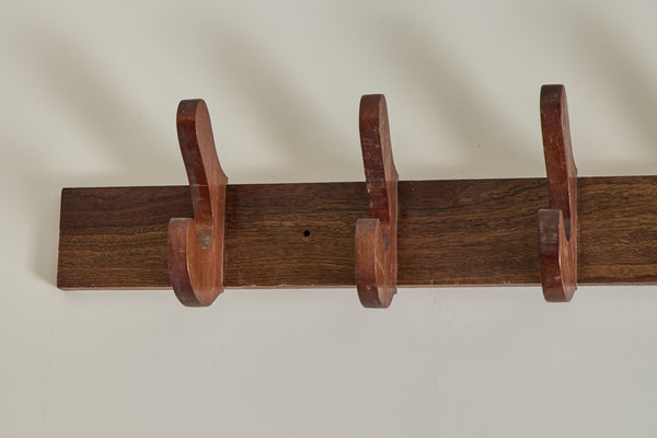 French Wood Coat Rack No.1