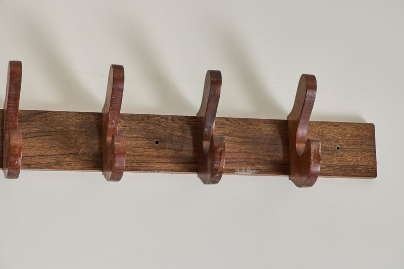 French Wood Coat Rack No.1