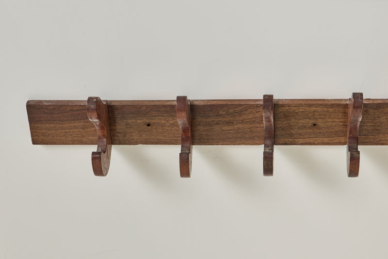 French Wood Coat Rack No.1