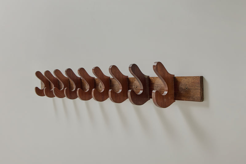French Wood Coat Rack No.1