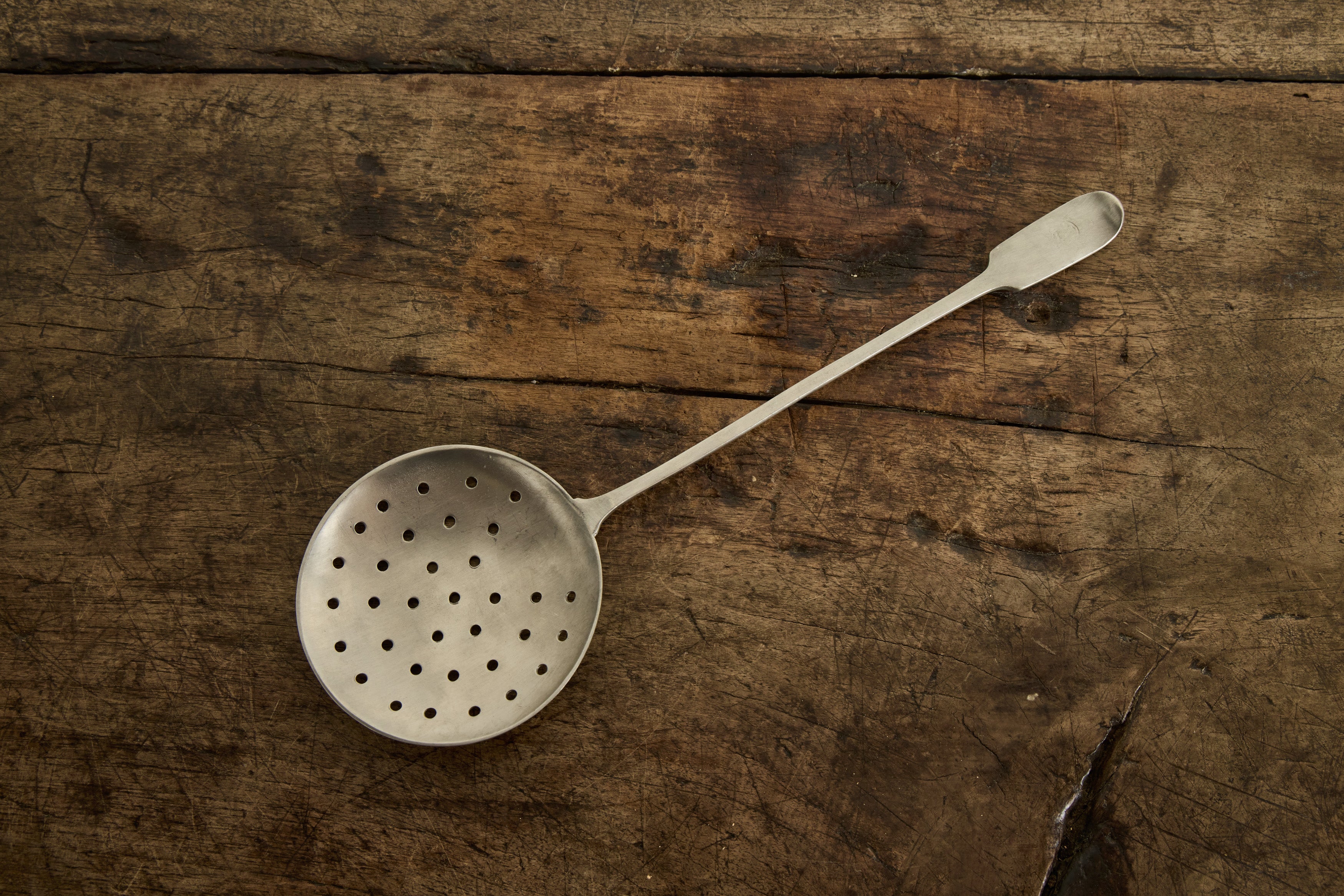 Antique Straining Spoon