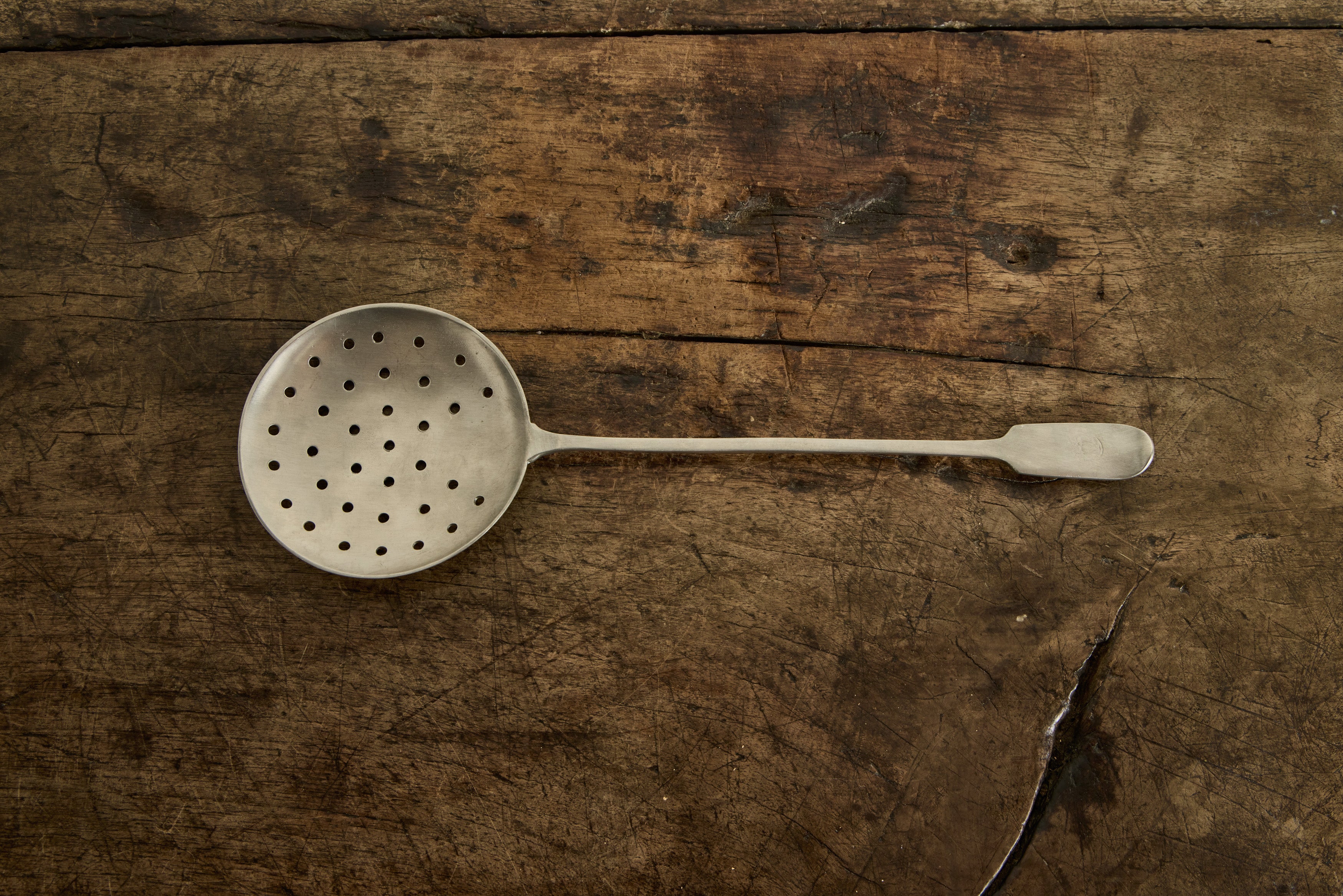 Antique Straining Spoon