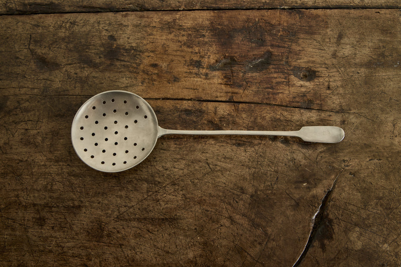 Antique Straining Spoon