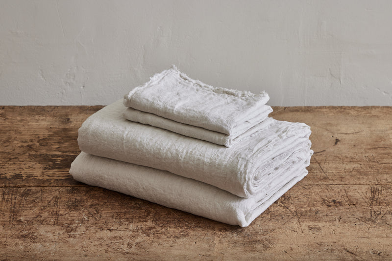 Hale Mercantile, Linen Sheets & Pillowcases in Petra