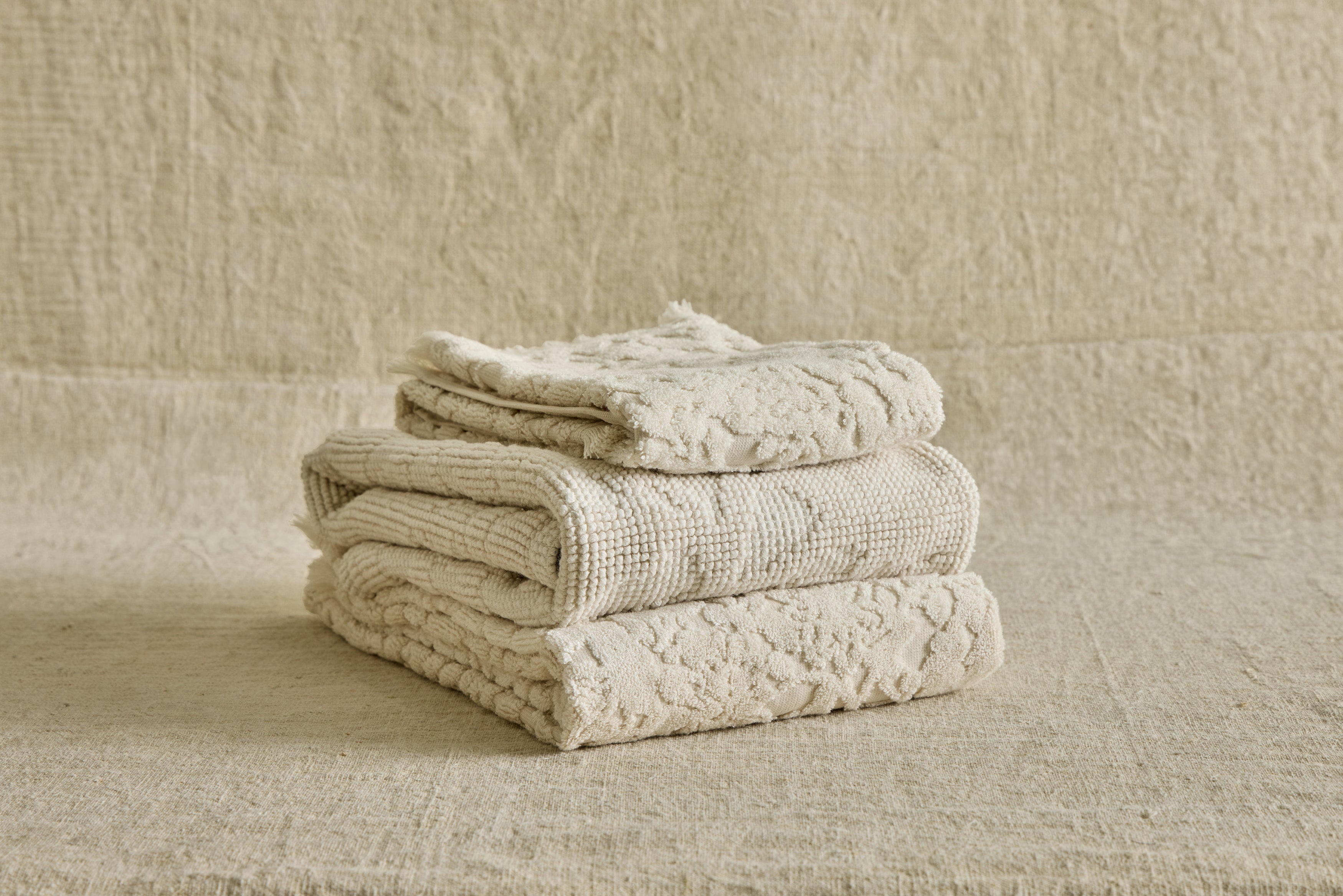 Wildflower Organic Undyed Bath Set
