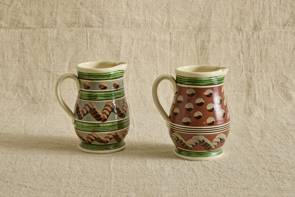 Mochaware Pitcher (Multiple Styles)