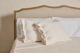Hazel Ruffled Shams in Natural