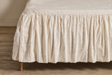 Hazel Ruffled Coverlet in Natural