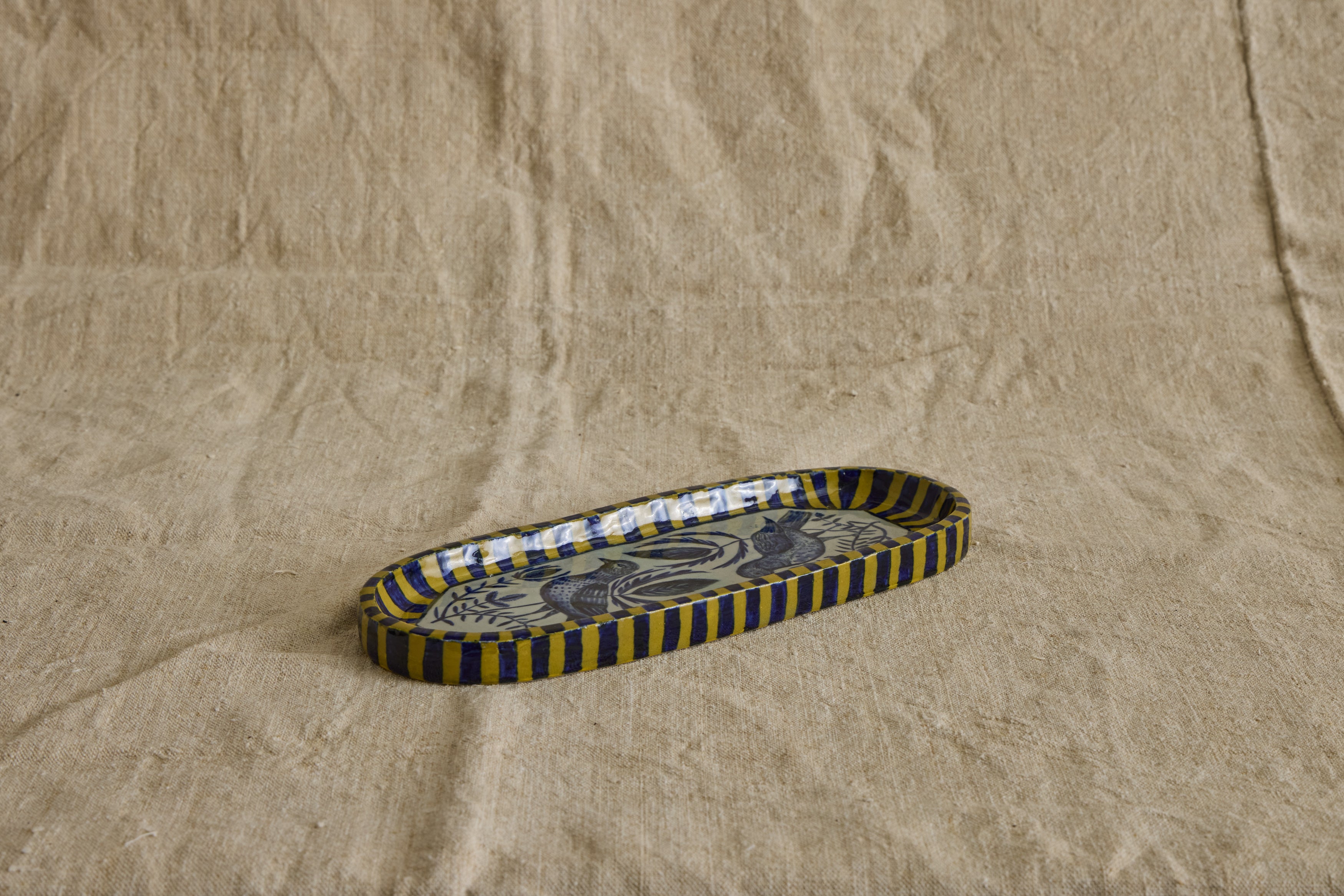 Ceramic Bird Tray