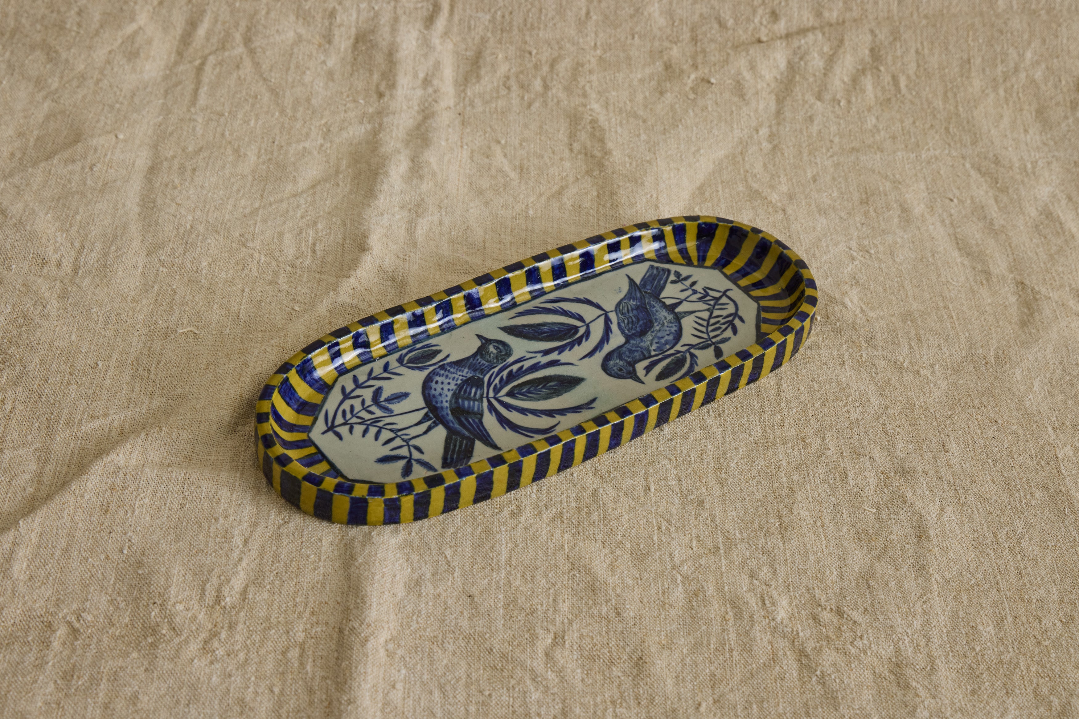 Ceramic Bird Tray