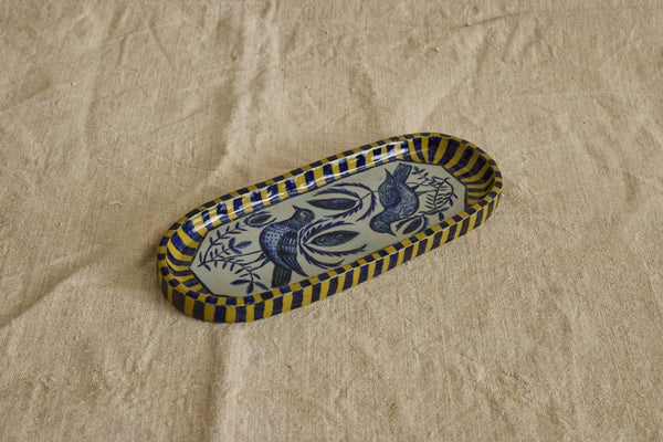 Ceramic Bird Tray