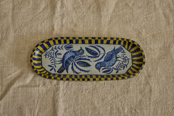 Ceramic Bird Tray