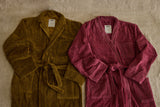 Striped Velour Bath Robes