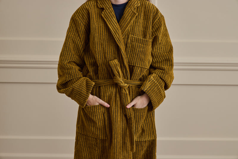 Striped Velour Bath Robes