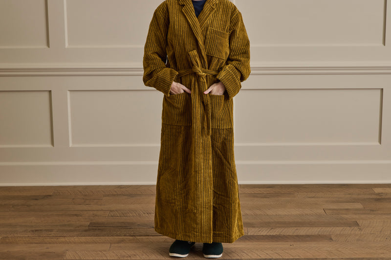 Striped Velour Bath Robes