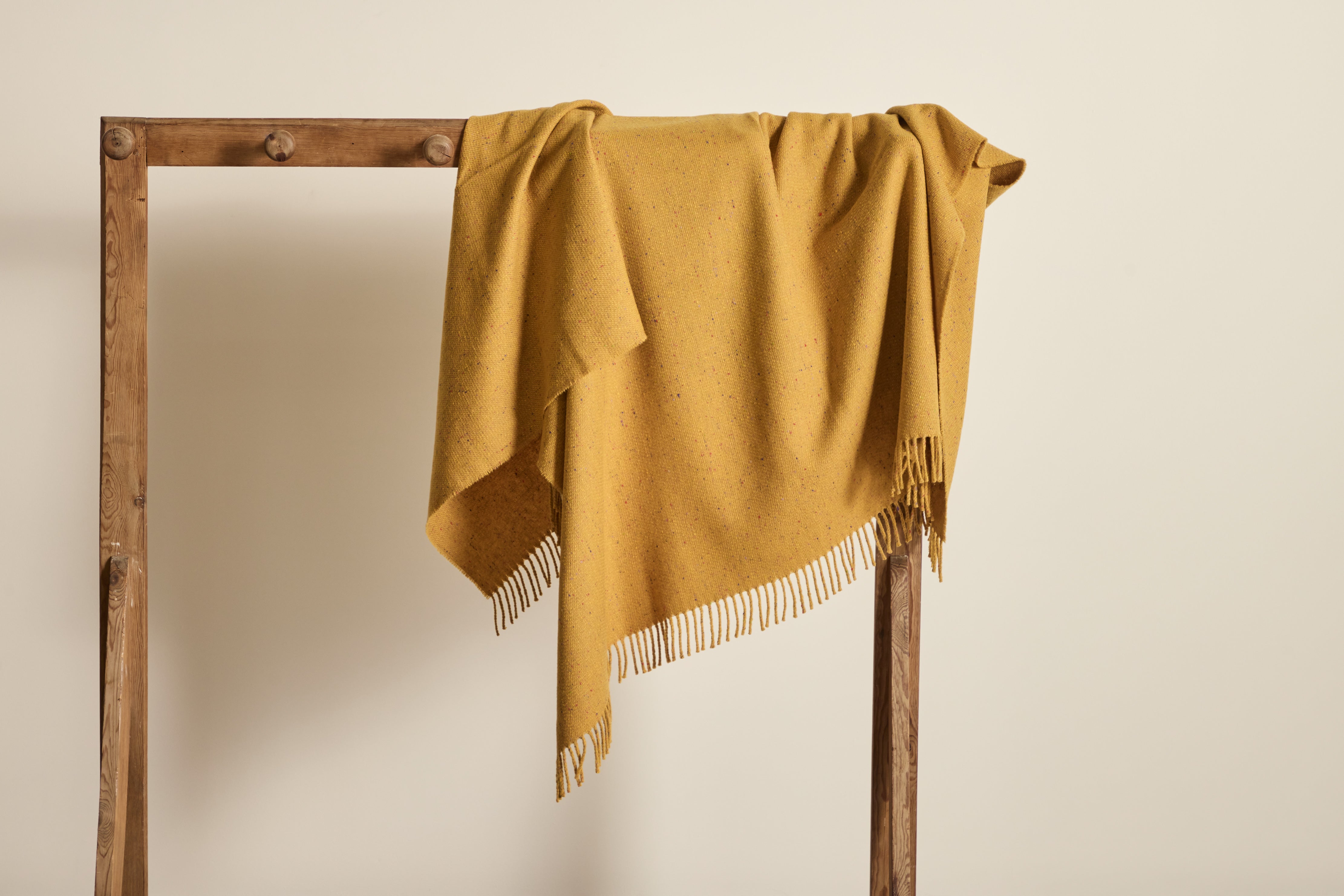 Chartreuse Yellow Throw