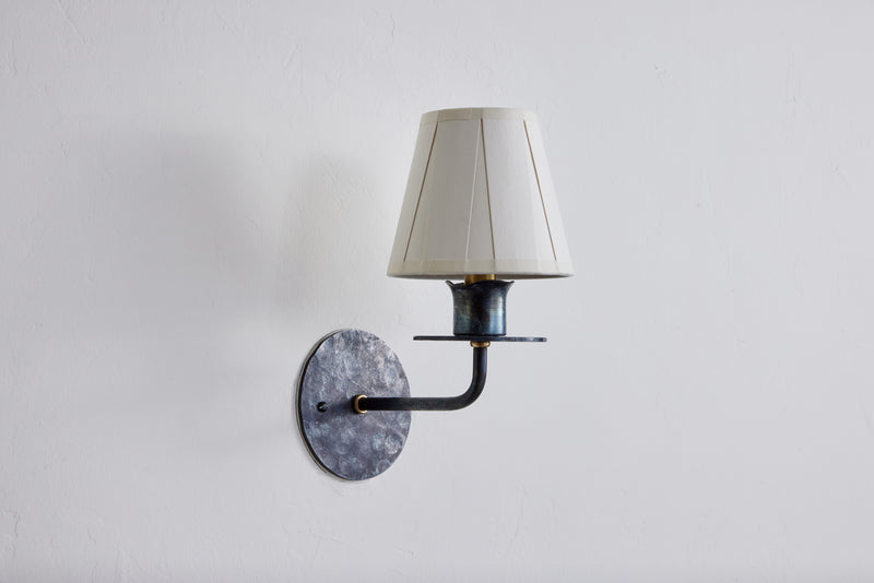 Small Pleated Paper Lampshade