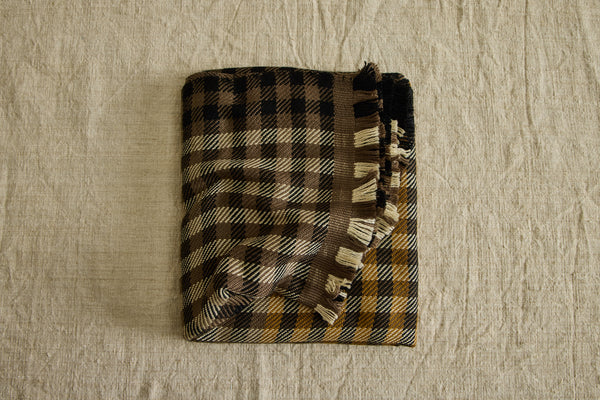 Natte Plaid Throw