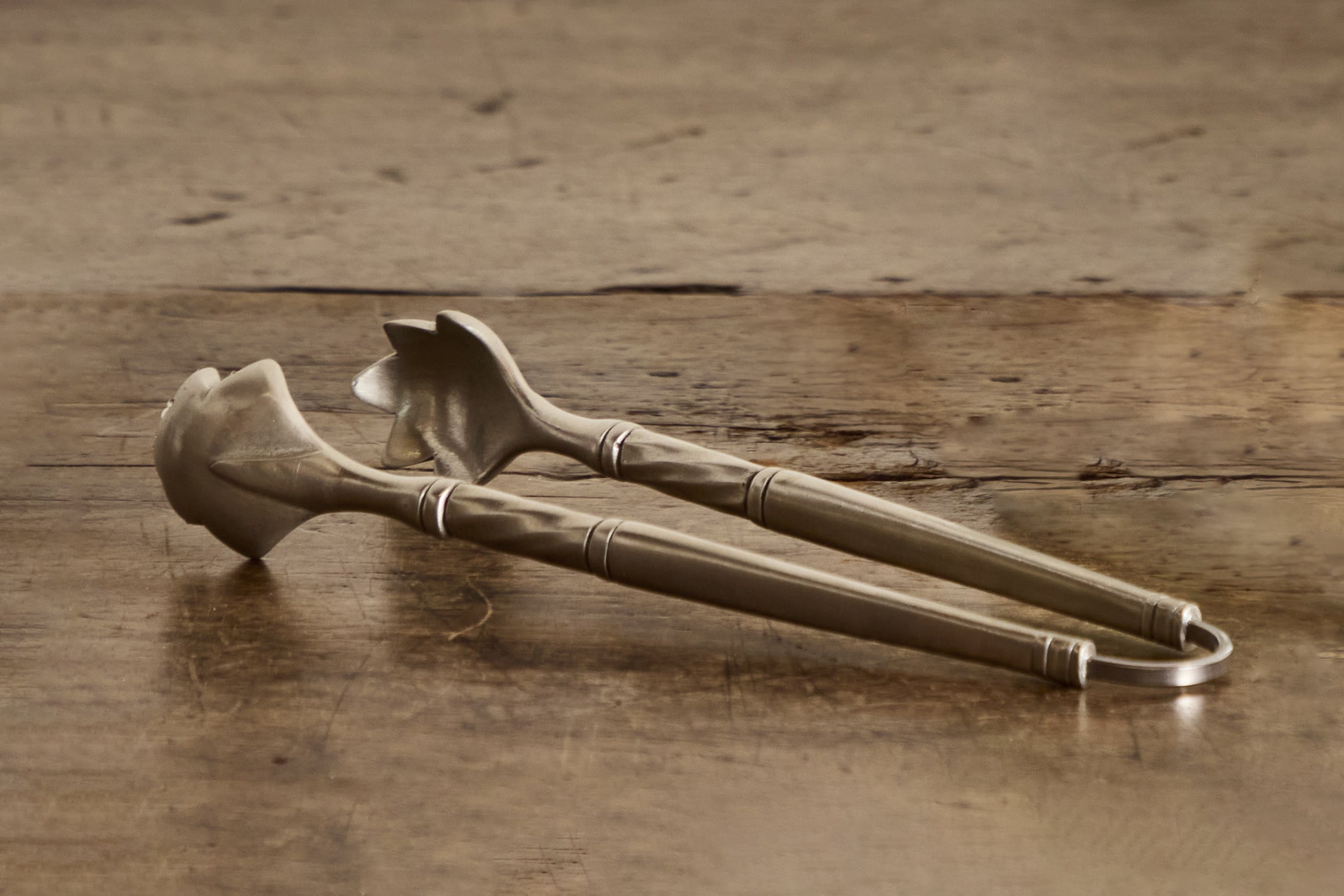 Pewter Ice Tongs