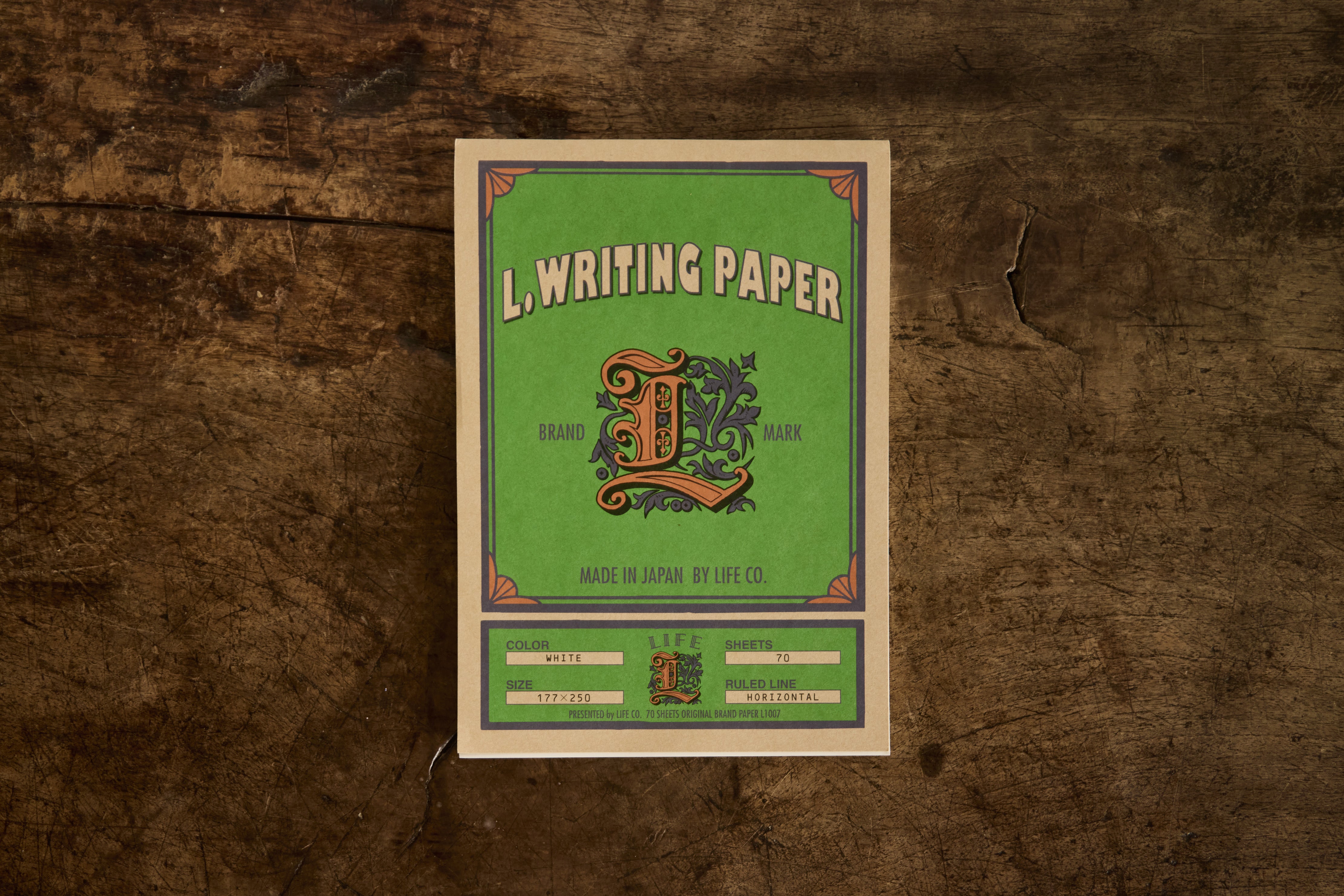 Life Writing Paper Notepad