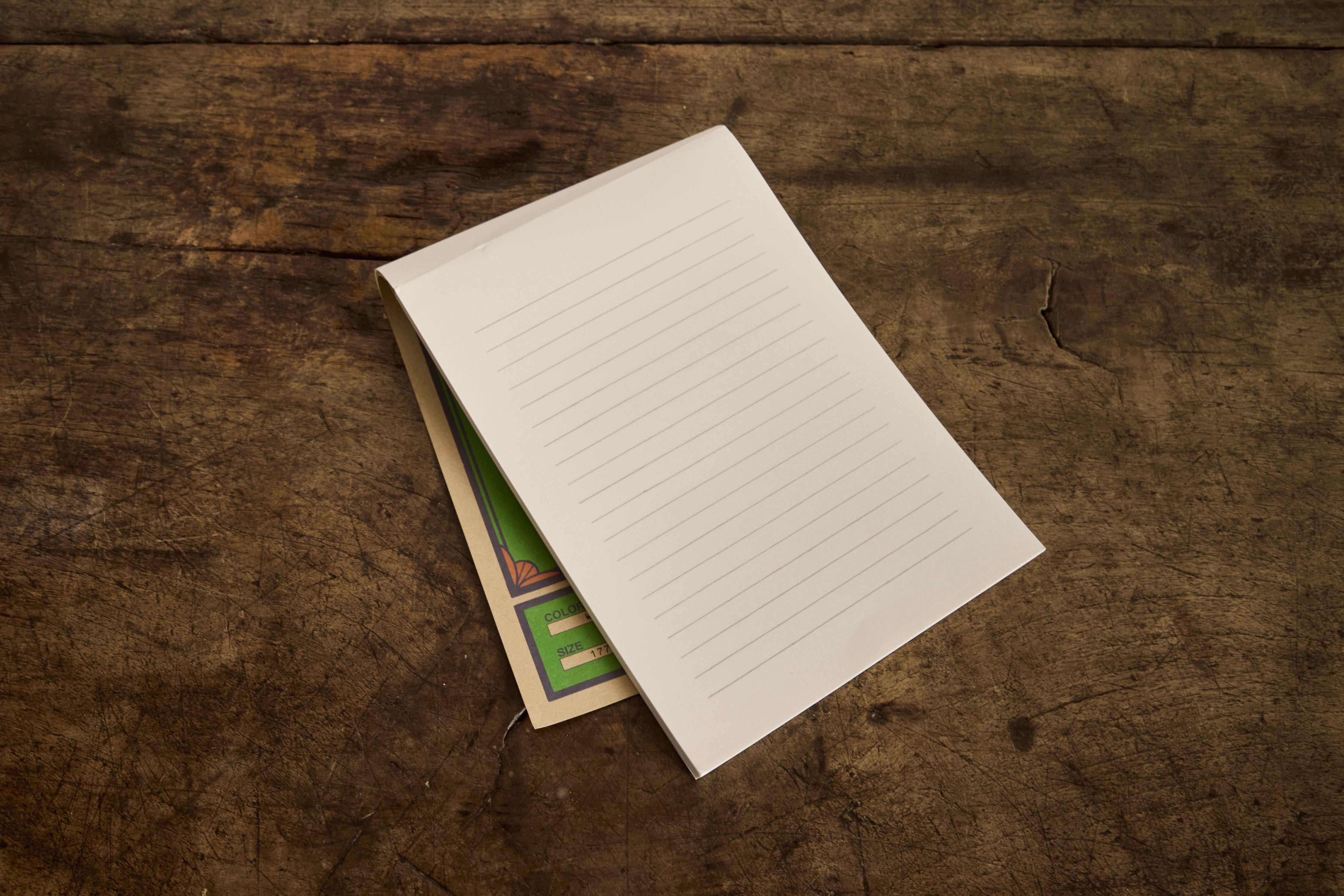 Life Writing Paper Notepad