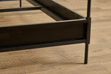Iron Canopy Bed, Twin