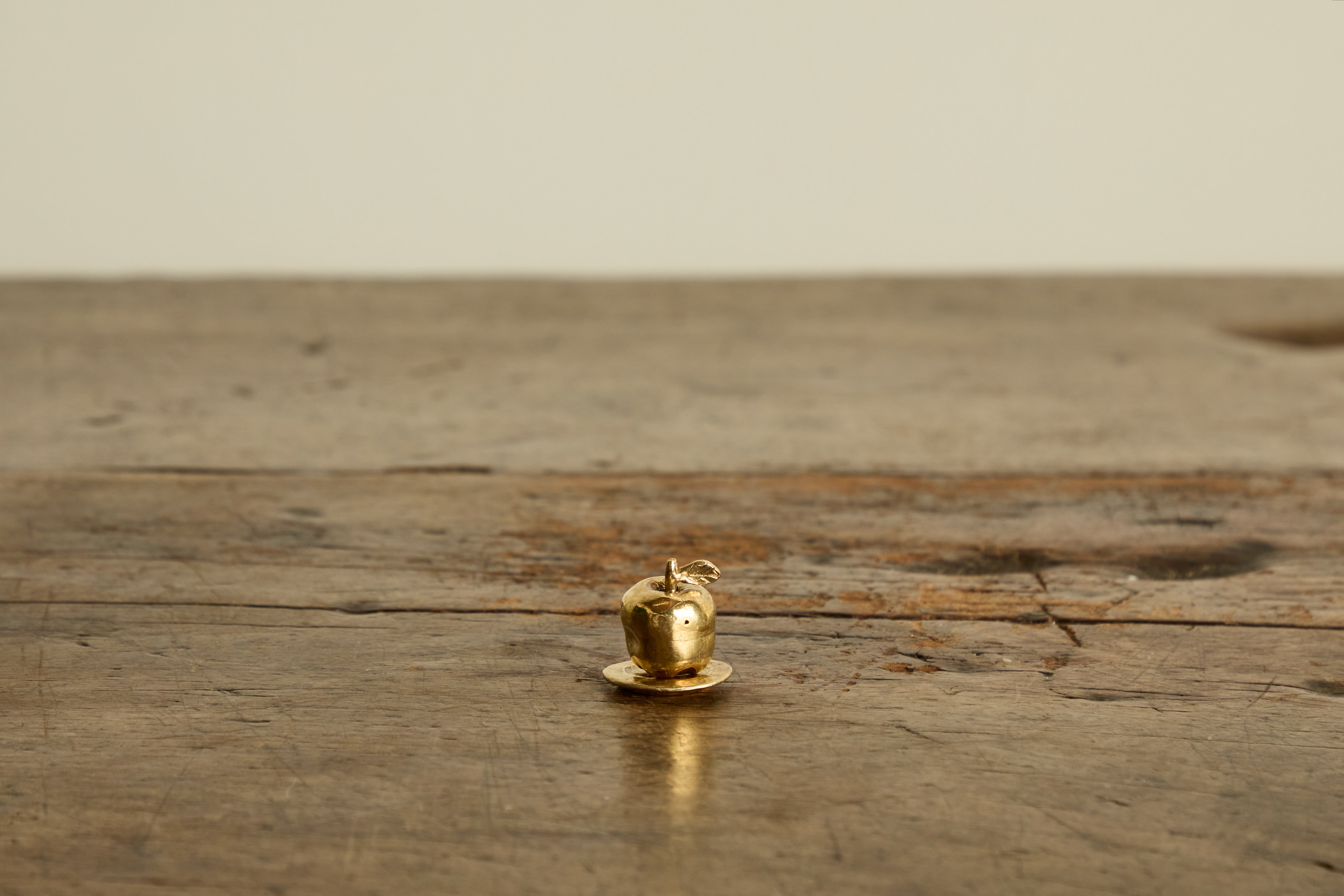 Unearthen, Brass Apple Incense Holder