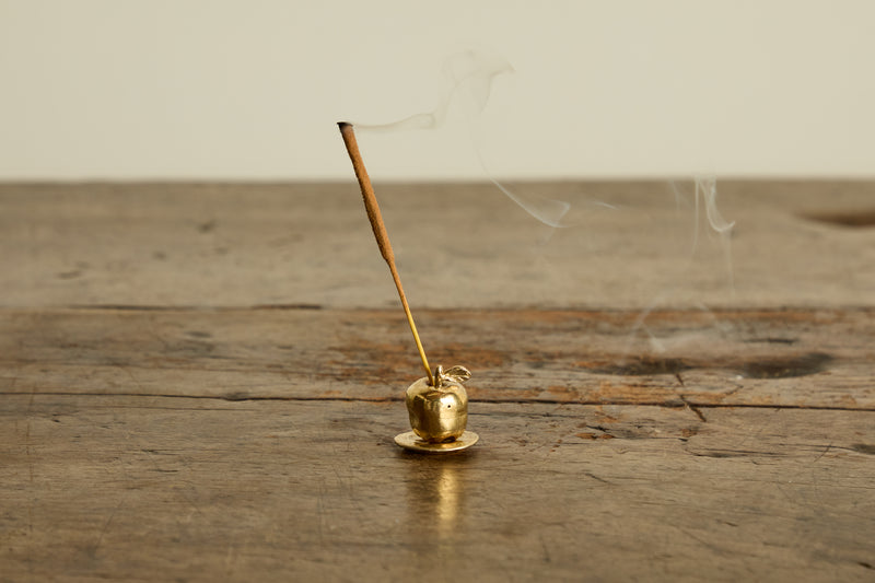 Unearthen, Brass Apple Incense Holder