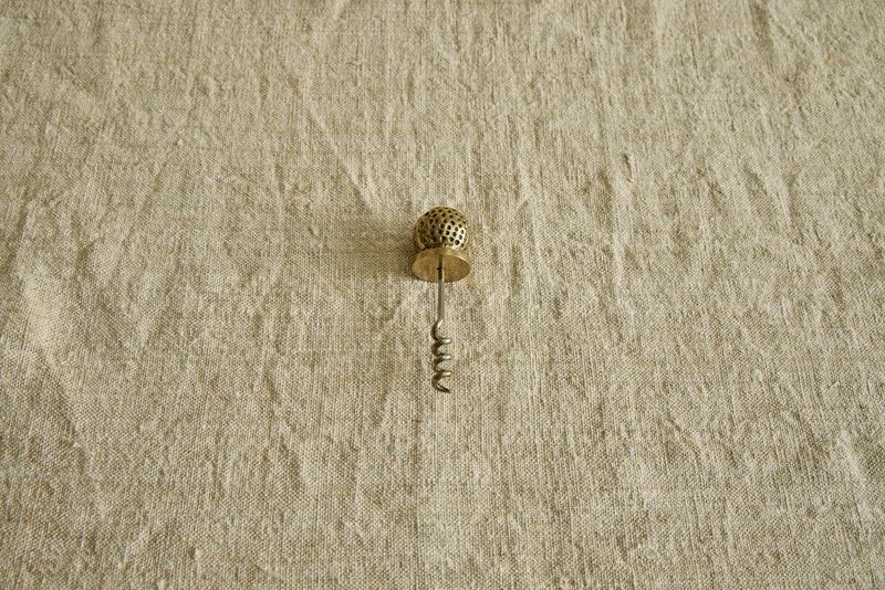 Brass Golf Ball Corkscrew