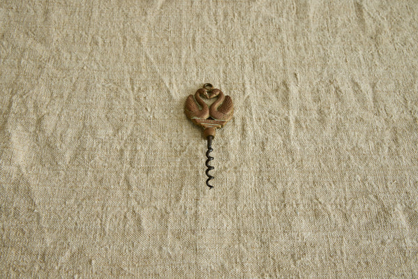 Brass Swan Corkscrew