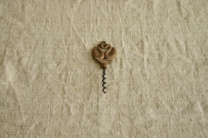 Brass Swan Corkscrew