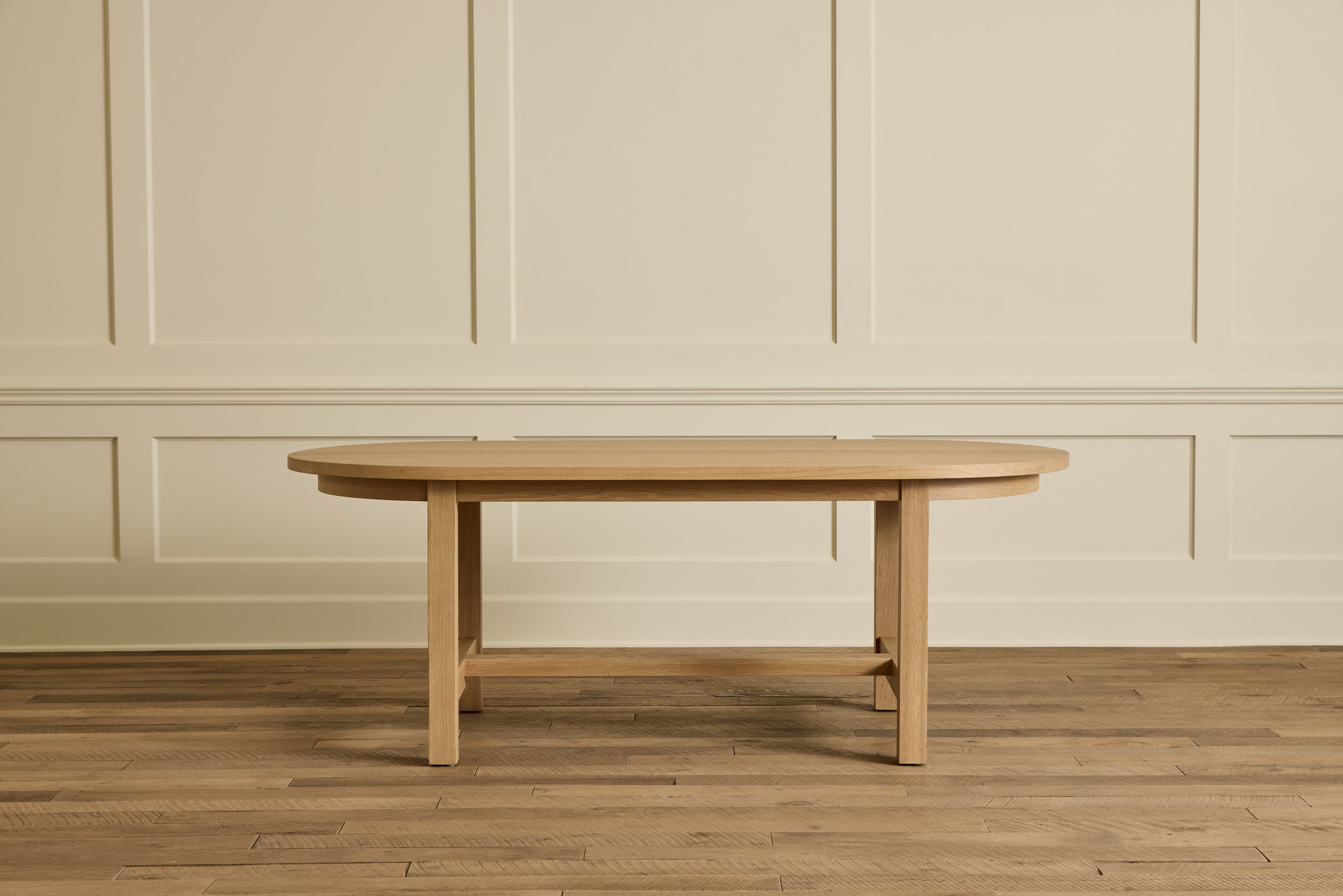 Oval Harvest Dining Table, 82"