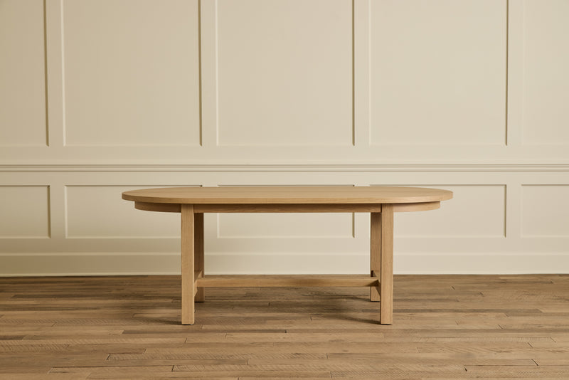 Oval Harvest Dining Table, 82"