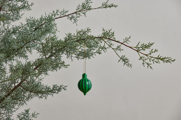 Painted Ornament Ball Short Dropper