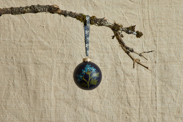Floral Ornament in Blue