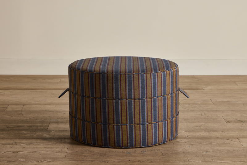 Nickey Kehoe 24" Round Hassock - In Stock (LA)