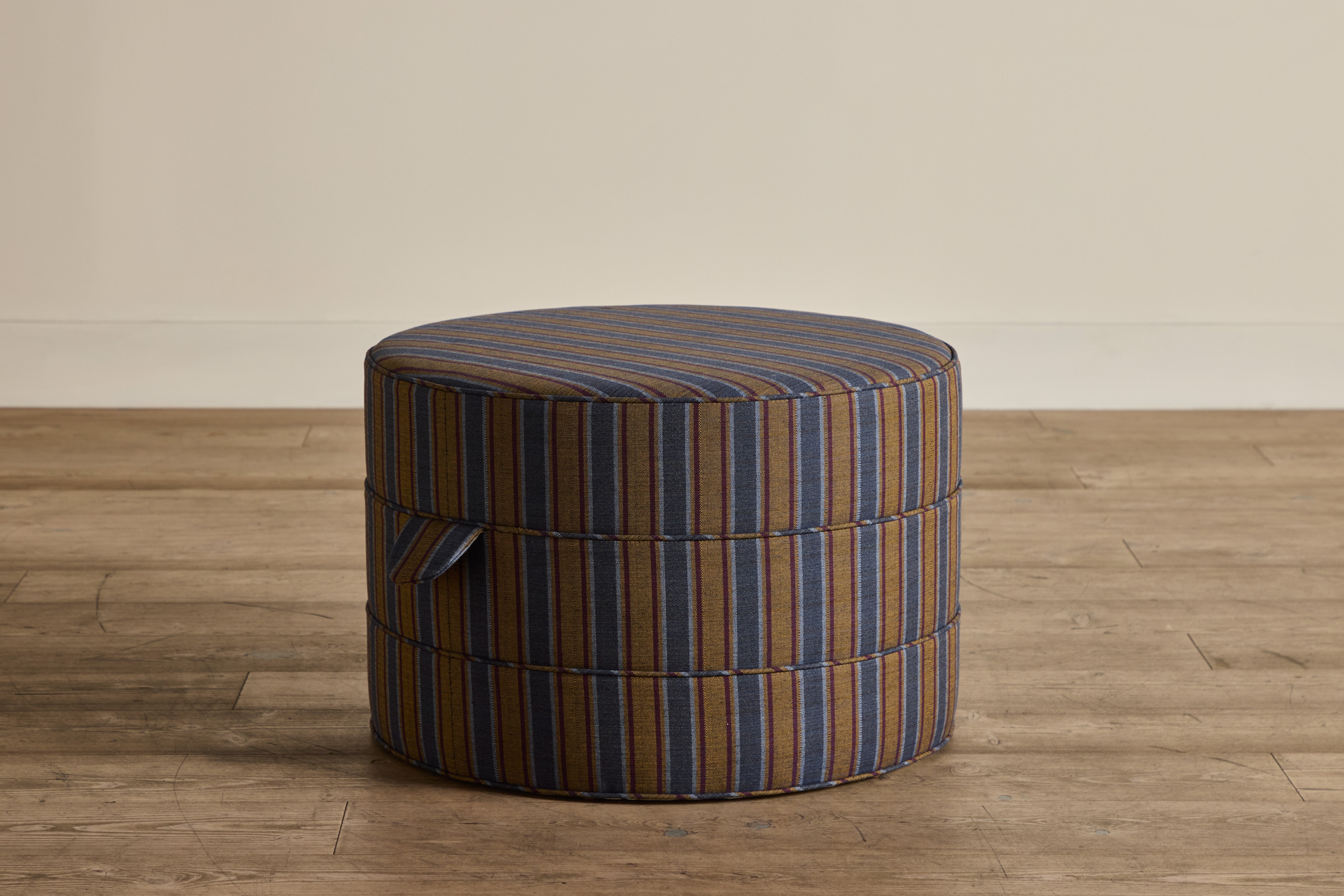 Nickey Kehoe 24" Round Hassock - In Stock (LA)