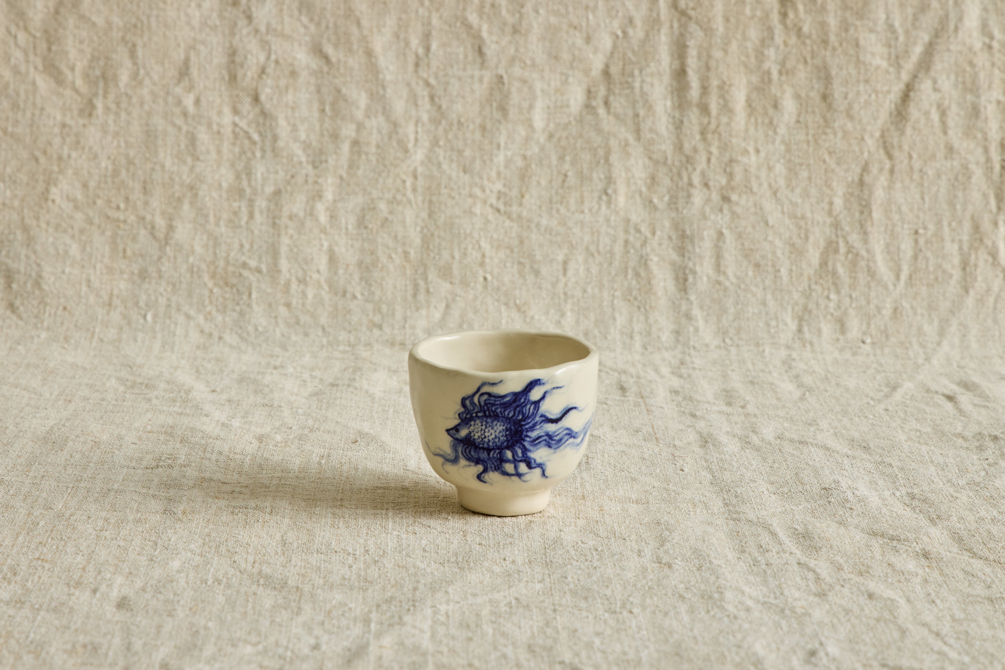 Ceramic Fish Cup