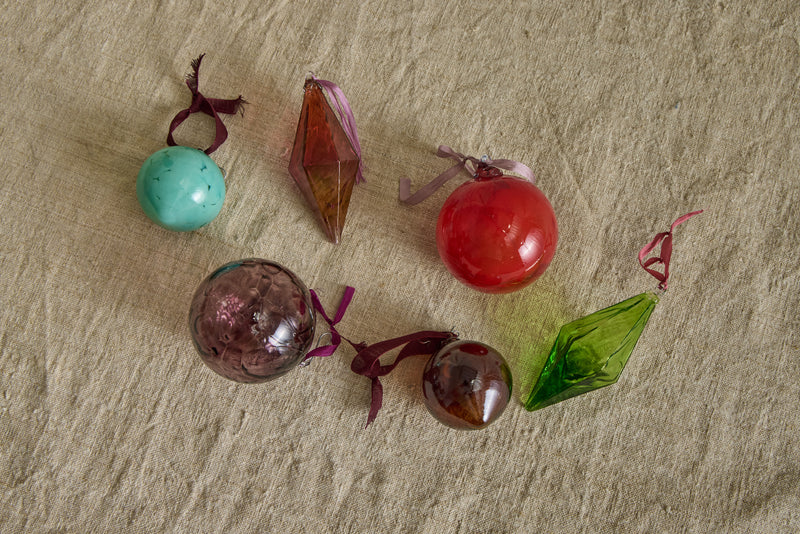 Glass Ornaments (Multiple Styles)